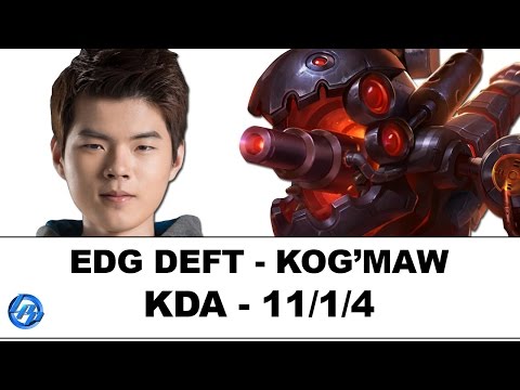 EDG Deft - Kog'maw vs Kalista - Kr SoloQ