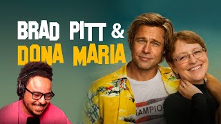 BRAD PITT ENCONTRA COM DONA MARIA !!!