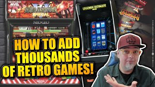How To Play Thousands Of Retro Games On The AtGames Legends Ultimate Mini With CoinOpsX!
