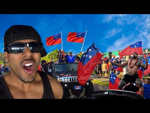 WE WENT TO A SAMOA PARADE AFTER THEY BEAT TONGA!!