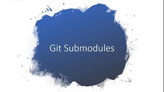 Git submodules