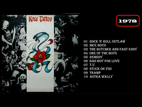 Rose Tattoo - Rock ‘N’ Roll Outlaw (1978) Full Album, Australian Hard Rock, Angry Anderson