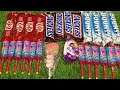 Sneaker Chocolate ASMR Bounty Chocolate Lollipop KitKat