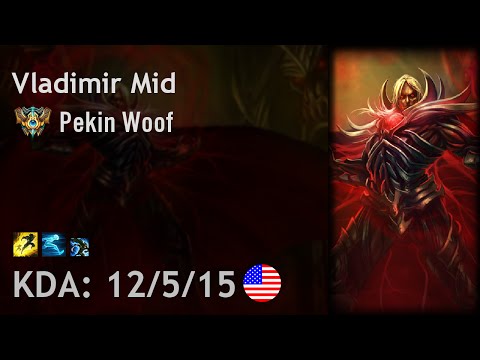 Vladimir Mid vs Taliyah - Pekin Woof - NA Challenger Patch 6.17