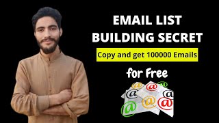 How to build an Email List from Scratch fast and for free
