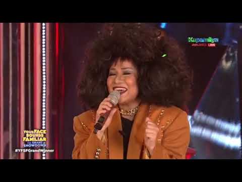 KLARISSE DE GUZMAN WINNING PIECE / YOUR FACE SOUNDS FAMILIAR YEAR 3 GRAND CHAMPION