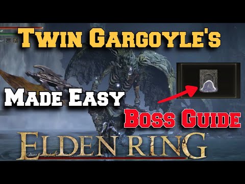 Elden Ring-Valiant Gargoyle Boss Fight Guide How to Beat/Kill and Defeat