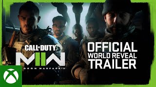 Xbox Call of Duty: Modern Warfare II - Worldwide Reveal Trailer anuncio