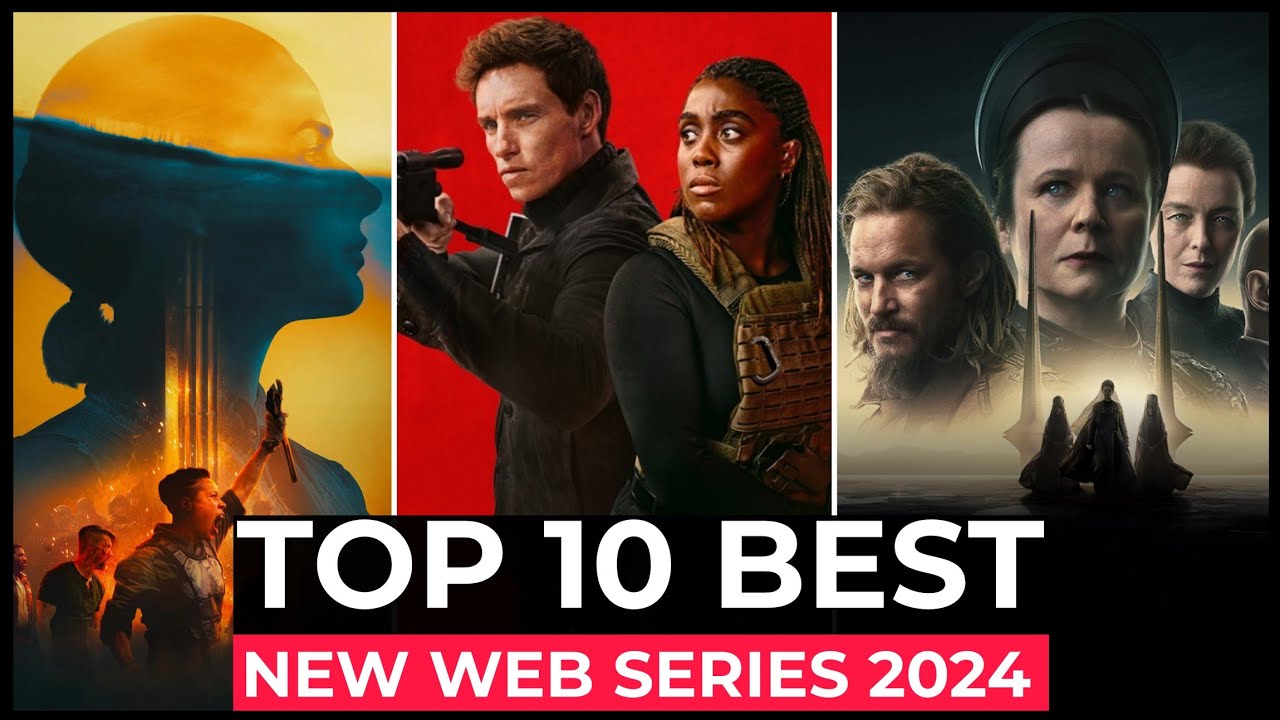 Top 10 New Web Series On Netflix, Amazon Prime Video, MAX | New Released Web Series 2024