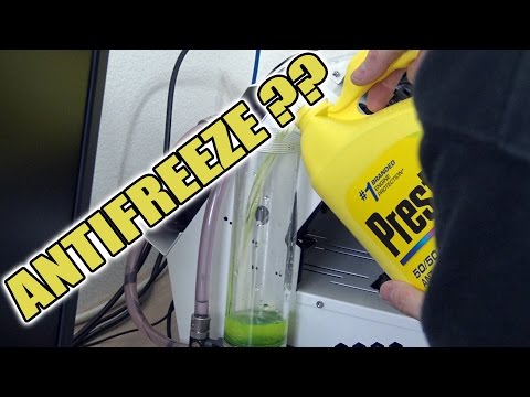 I used Antifreeze to cool a PC
