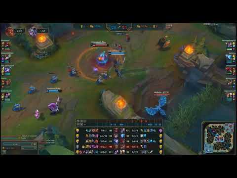 Swain vs katarina mid easy game season 8