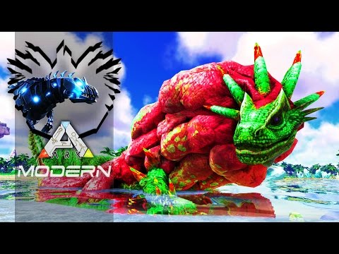 🔴 ARK MODERN T4 EP07 - Achamos Um Monstro Sinistro E Missão da Tia Milenna!