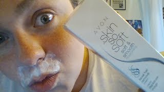 Review of AVON's Skin So Soft Facial Hair Remover | YES I HAVE A MOUSTACHE!!!