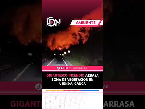 #cauca || 🚨 ¡Gigantesca emergencia ambiental en el Cauca!