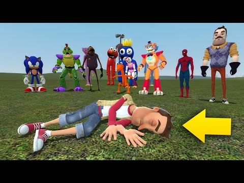 Süper Gizli Silahı Çıkarmanın Vakti Geldi, G-Mod Kapışma, Hello Neighbor, Poppy Playtime