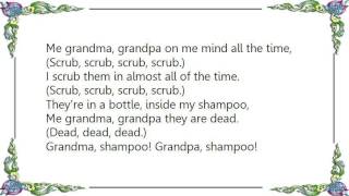 Blue Meanies - Grandma Shampoo Lyrics