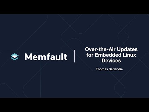 Over the Air Updates for Embedded Linux Devices