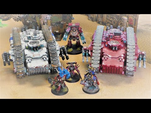 Warhammer 30k - Battlereport 537 - Word Bearers vs. World Eaters (DE)