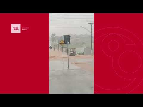 Campo Verde sofre com fortes chuvas e alagamentos