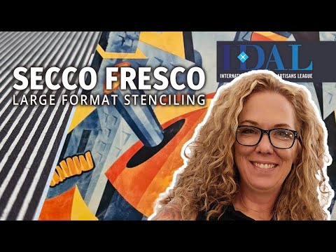 Secco Fresco Stenciling Workshop | Design Without Limits & Save Time, Energy & Stress