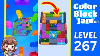 Solusi Level 267 Color Block Jam