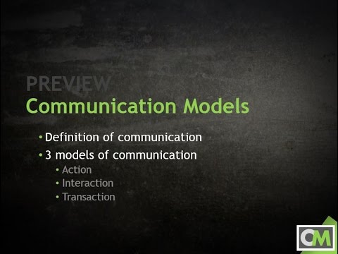 image-What are the 3 basic models of communication?