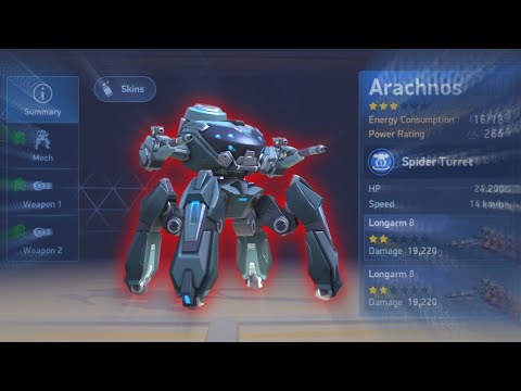 New Arachnos Robot In Mech Arena! (Gameplay)