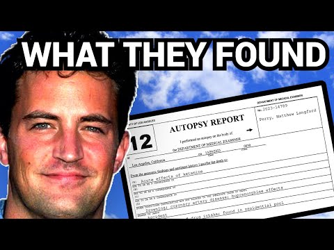 Matthew Perry Death: What the Autopsy Report Unveils