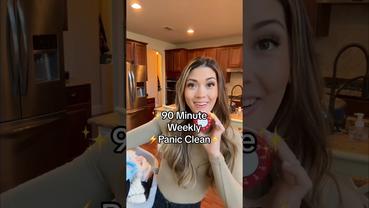 90 Minute Weekly Home Reset #cleaningmotivation #cleanwithme #cleaningroutine