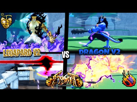 LEOPARD V2 VS DRAGON V2 [FRUIT BATTLEGROUNDS]
