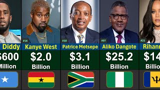 50 Richest Black People in 2026  | Their Net Worth and African Origin