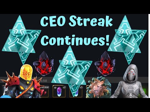 Triple 6-Star Featured Crystal CEO Streak Continues! Season Opening! - Marvel Contest of Champions