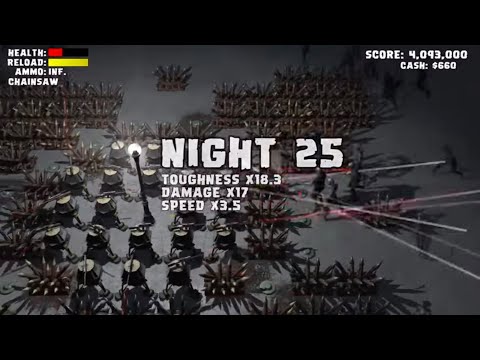 Yet Another Zombie Defense HD Night 25