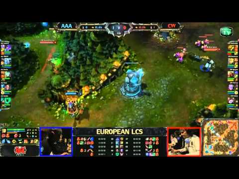 (HD341) LCS Semaine 6 - aAa vs CW - League Of Legends Replay [FR]