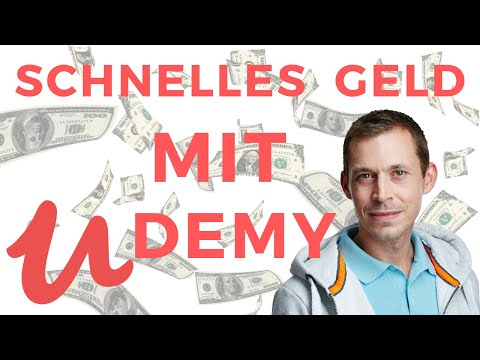 Schnell Geld verdienen mit Udemy - geht das?