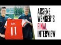 Arsene Wenger's FINAL interview | Part 3 - Ozil, Ronaldo, Ferguson and the Invincibles