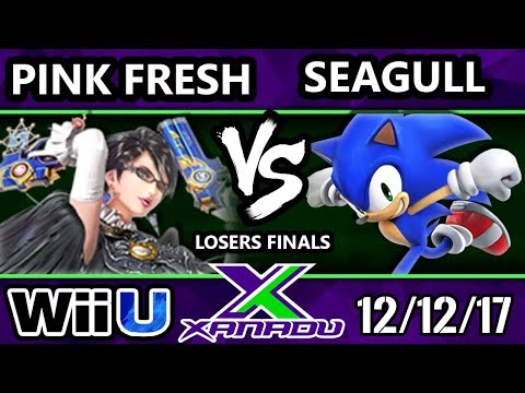 S@X 232 Smash 4 - VGBC | Pink Fresh (Bayonetta) Vs. Seagull (Sonic) - SSB4 Losers Finals