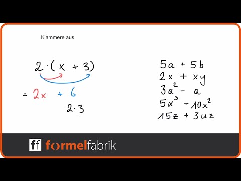 Terme vereinfachen: Ausklammern – Training (Nr. 11)