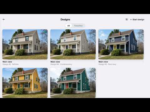 GetFacade: Exterior Design AI video thumbnail