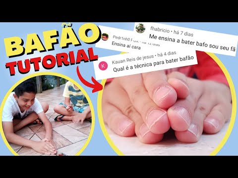 TUTORIAL TÉCNICA DE BATER BAFÃO #bafão #cards