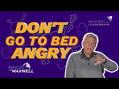 Minute With Maxwell: ANGER - John Maxwell Team