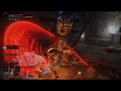 Elden Ring - Erdtree Burial Watchdog (Impaler's Catacombs Vers) Boss Fight