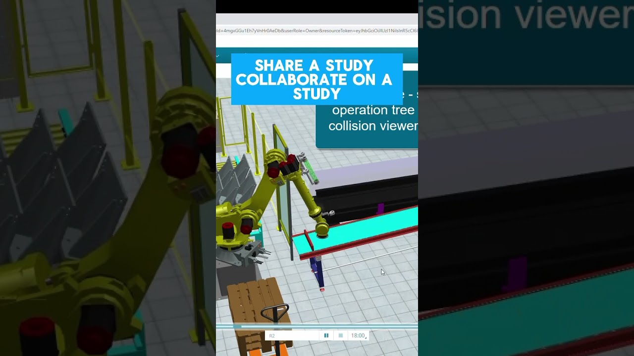 Siemens Process Simulate Collaborate #tecnomatix #siemensplm #fanuc