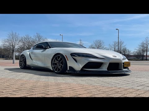 Rays Gram Lights 57FXZ on the 2020 GR Supra