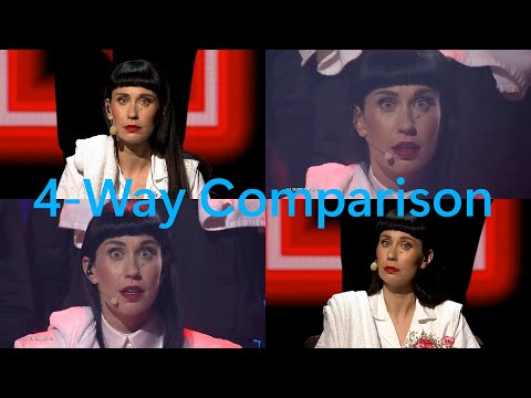 Konstrakta - In Corpore Sano (Eurovision 2022) | 4-Way Comparison