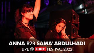 Anna b2b Sama Abdulhadi - Live @ mts Dance Arena x Exit Festival 2022