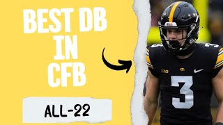 BEST DB IN CFB? Cooper DeJean All-22 Highlights & Analysis