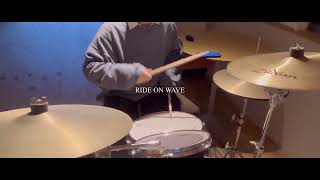 【ドラム】Ride on Wave / Yogee New Waves 叩いてみた