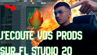 J'ÉCOUTE LES PRODS DES ABONNÉS 5 - FL STUDIO 20 BEATMAKING RAP/TRAP