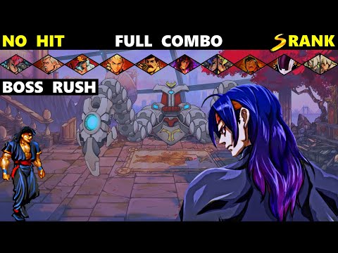 Streets of Rage 4 Boss Rush Full Combo Shiva SoR3